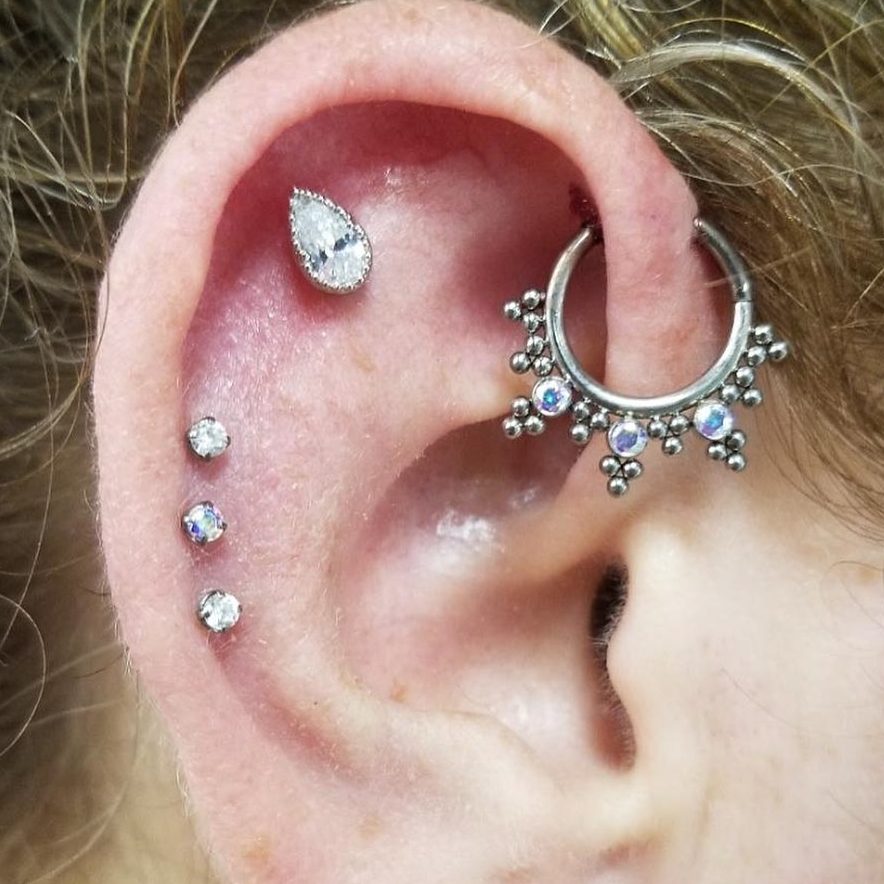 what are spider bites piercings