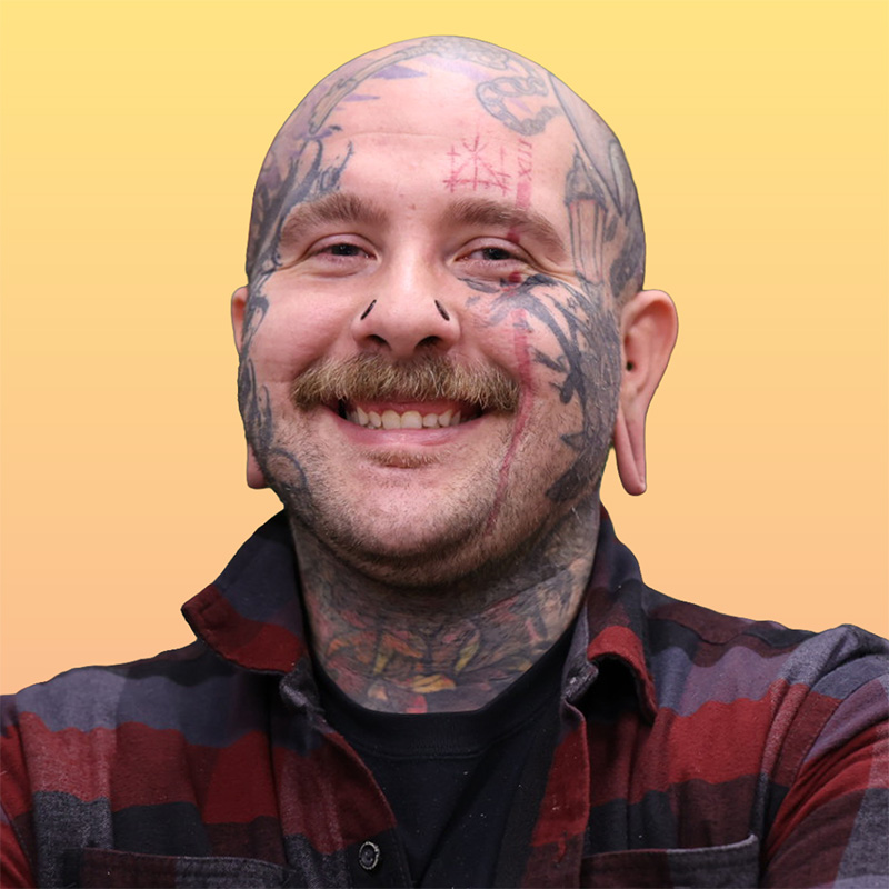 Photo of body piercer Chad Allendorf - Spider Bite Body Piercing Manchester NH