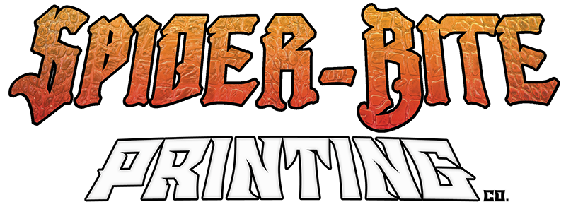 Logo Spider Bite Printing custom apparel clothing printing - Spider Bite Body Piercing Manchester NH